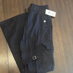 Men's Black Cargo Pants